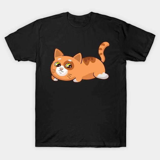 Cute cat kitty kitten Pet Gift T-Shirt by Jackys Design Room